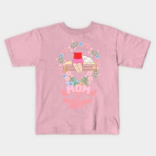 Mom of an Angel Kids T-Shirt